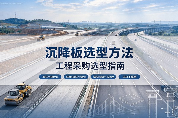 交城沉降板选择方法