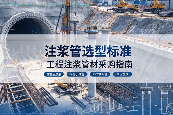 交城注浆管选型标准