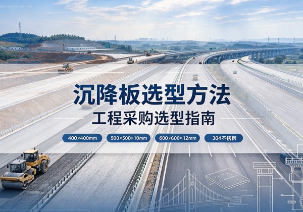 交城沉降板选择方法