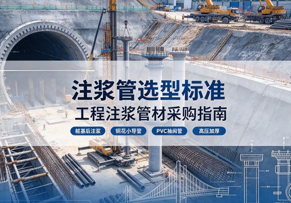 交城注浆管选型标准